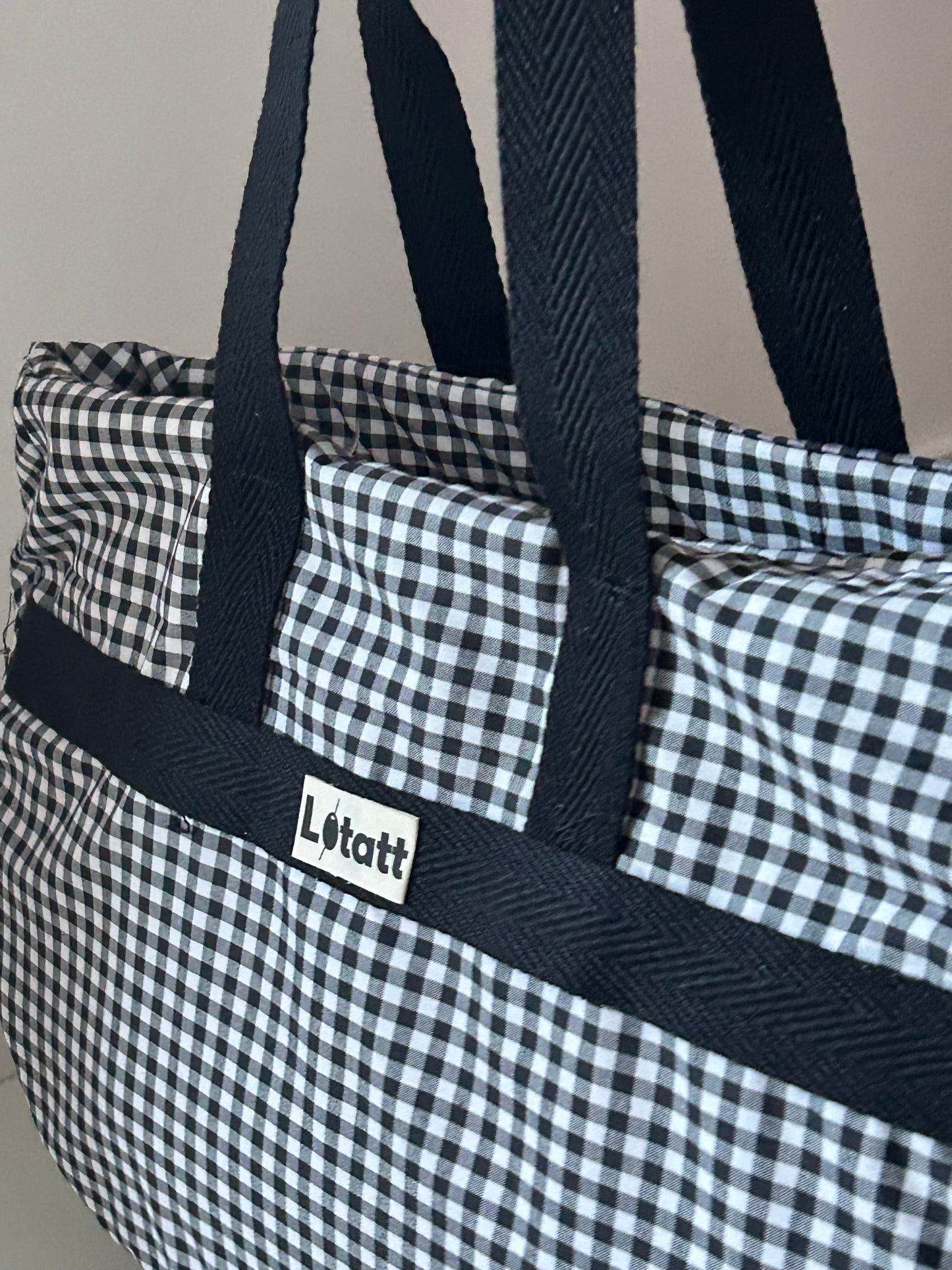 Bolso Vichy Black